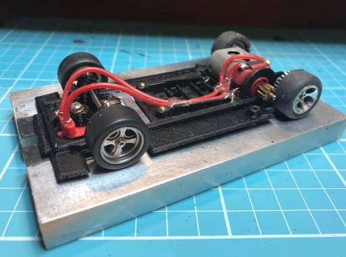 Chassis for Fly Chevron B19/B21 3d printed 