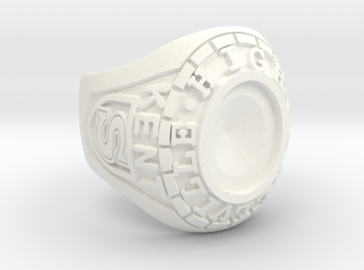 Smallville - Clark Ring - Size 10 - Seated 3d printed