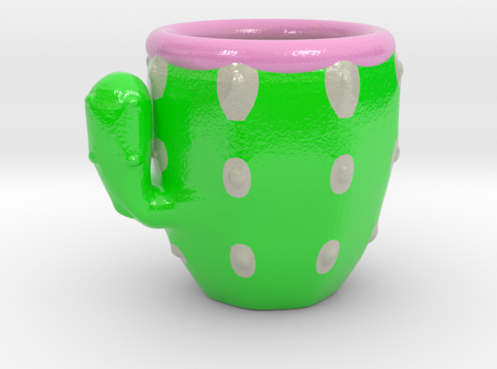 Cactus Cofee Cup 3d printed