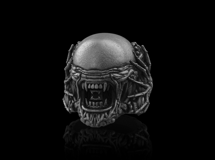 Alien Xenomorph Ring 3d printed 