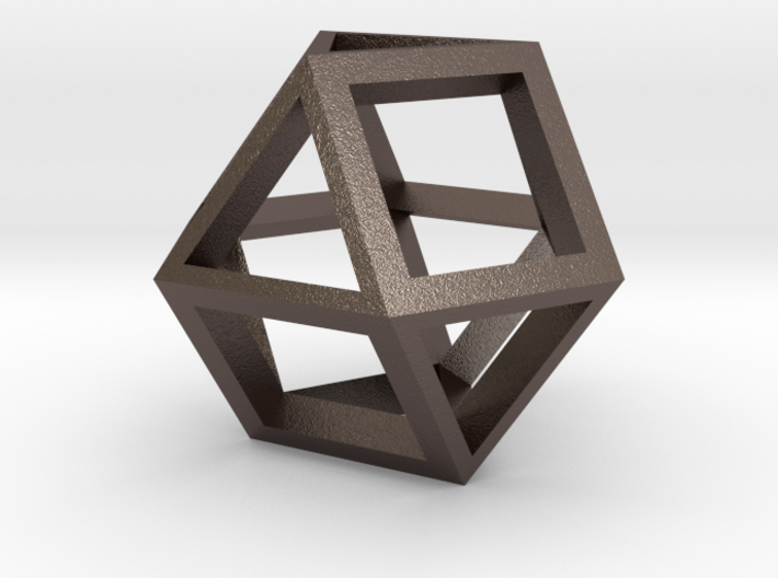 gmtrx lawal skeletal cuboctahedron v2 design 3d printed