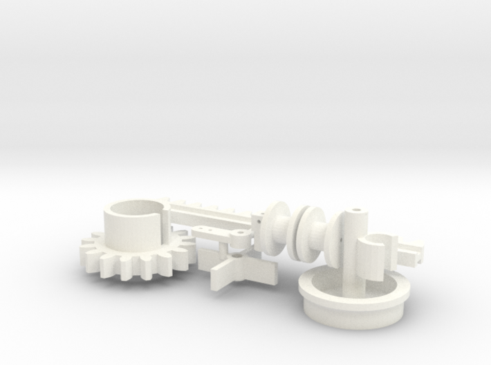 Sinekura 2, Functional parts (1:200, RC) 3d printed 