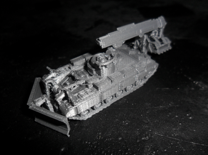 MG144-R07A IMR-2 Combat Engineering Vehicle 3d printed Photo of Replicator 2 version