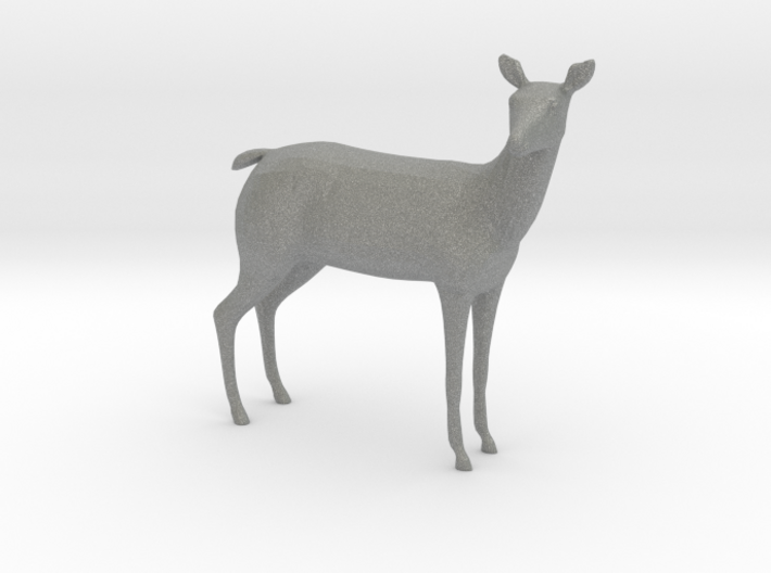 Plastic Female Deer v1 1:48-O 3d printed