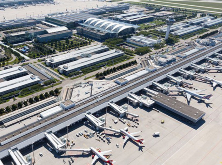 1/200 Munich Airport Centre (MAC) 3d printed 