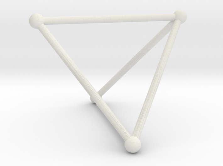 K4 - Tetrahedron 3d printed 