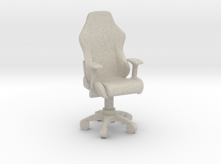 Gaming Chair Scale 1-12 3d printed