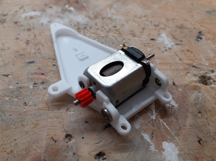 Motorpod for Thunderslot /  Offset -0,5mm 3d printed 