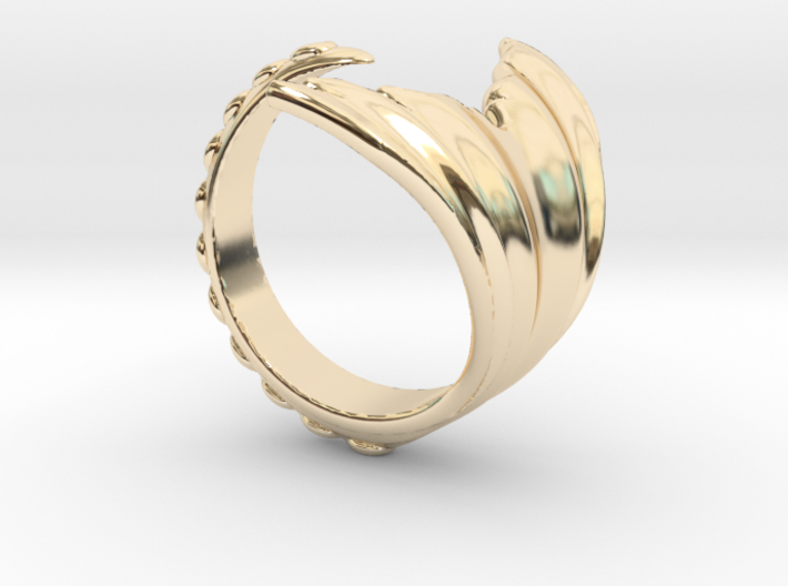 mermaid ring 3d printed