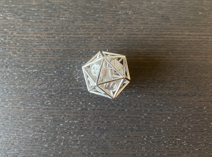 20-Sided Vector Die 3d printed 