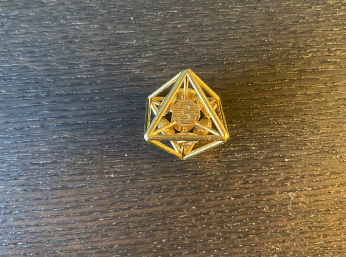 8-Sided Vector Die 3d printed 