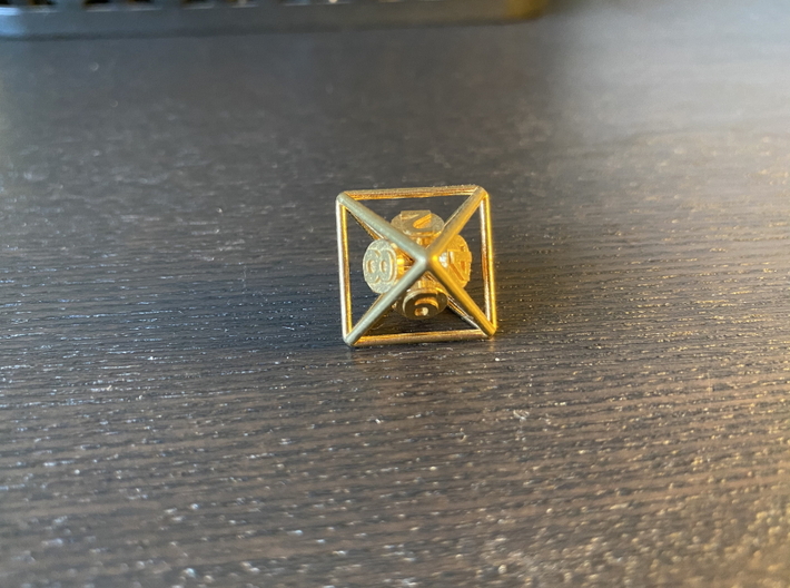 8-Sided Vector Die 3d printed 