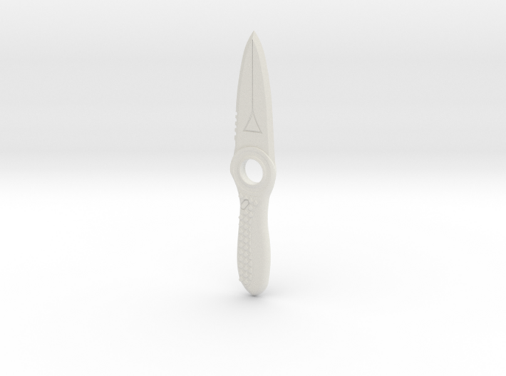 survival knife full size 3d printed
