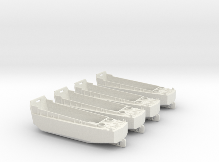 1/160 Scale LCVP Set Of 4 3d printed
