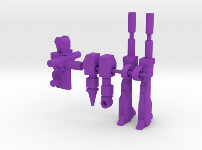 Hannibal RoGunner for Impactor 3d printed Purple Parts