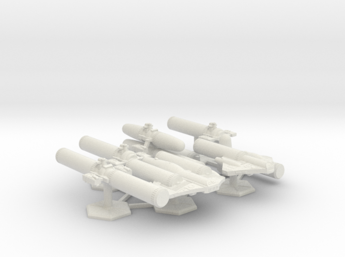 7000 Scale ISC Fleet Sustainment Convoy Collection 3d printed
