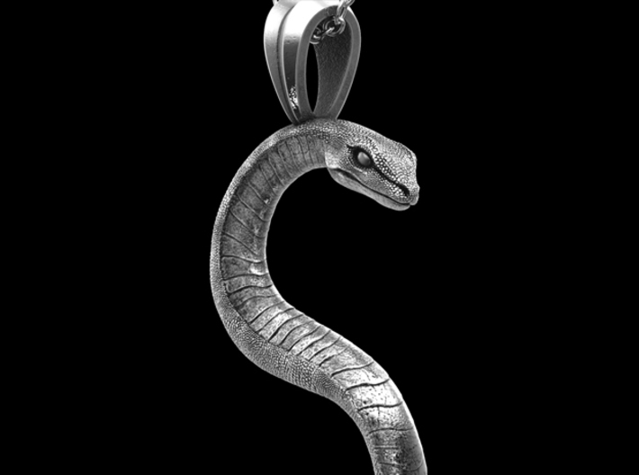 Snake Pendant No.1 3d printed 