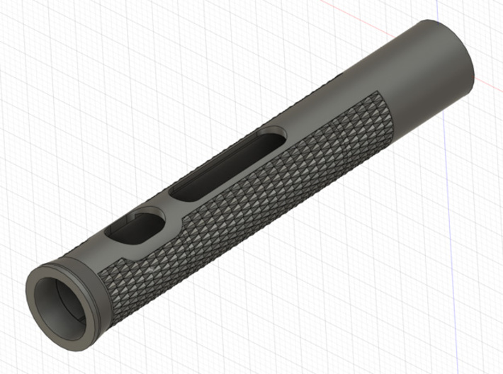 Grip for Wacom Pro Pen 3D 3d printed 