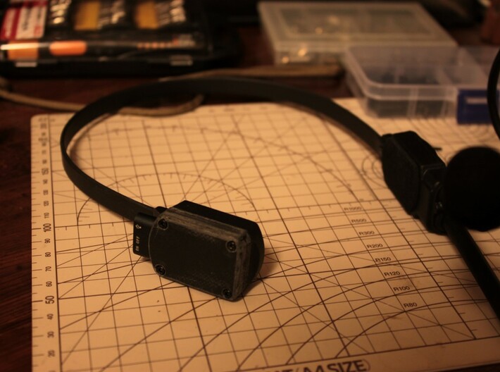 VoiceRecorder mount Cover for ZTAC MH180  3d printed ABS