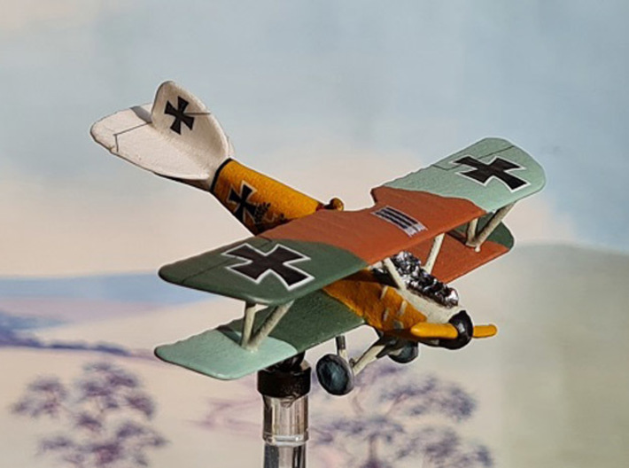 Albatros D.III (early version, various scales) 3d printed Photo and paint job courtesy Tim &quot;Flying Helmut&quot; at wingsofwar.org
