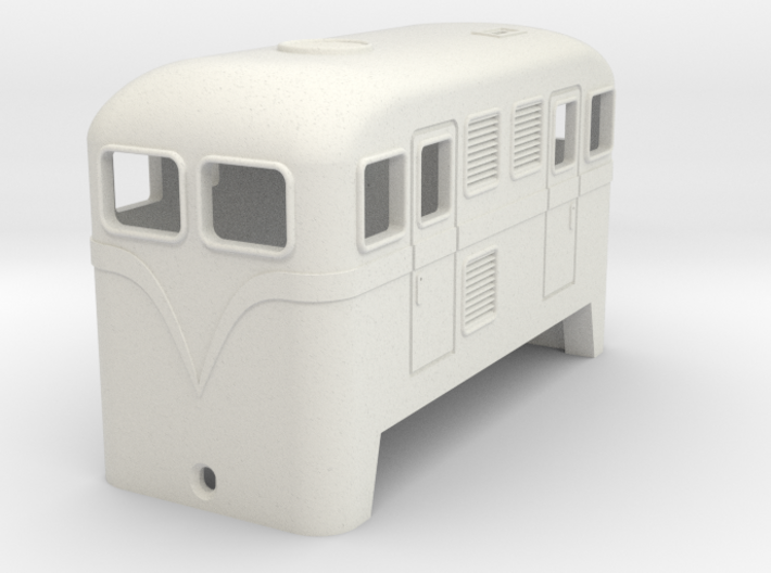 Freelance Box Cab Diesel Body Kit 009/H0e 3d printed