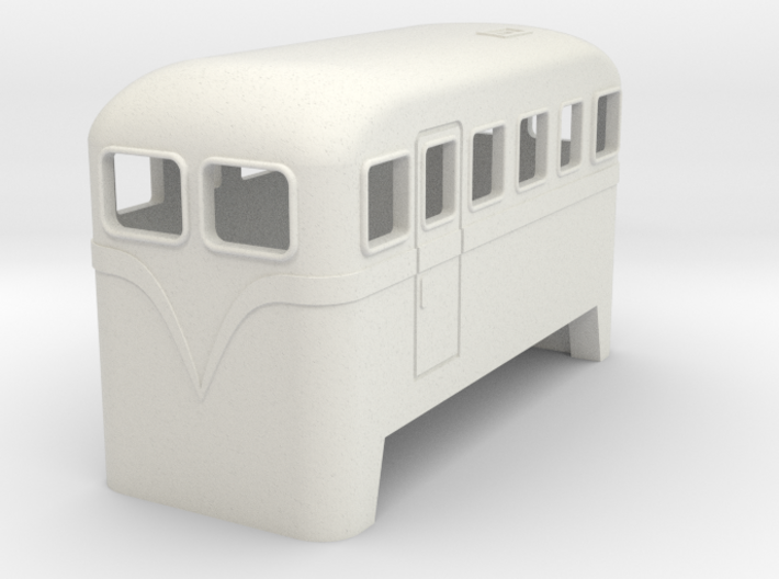 H0e Freelance Railcar or Draisine 3d printed