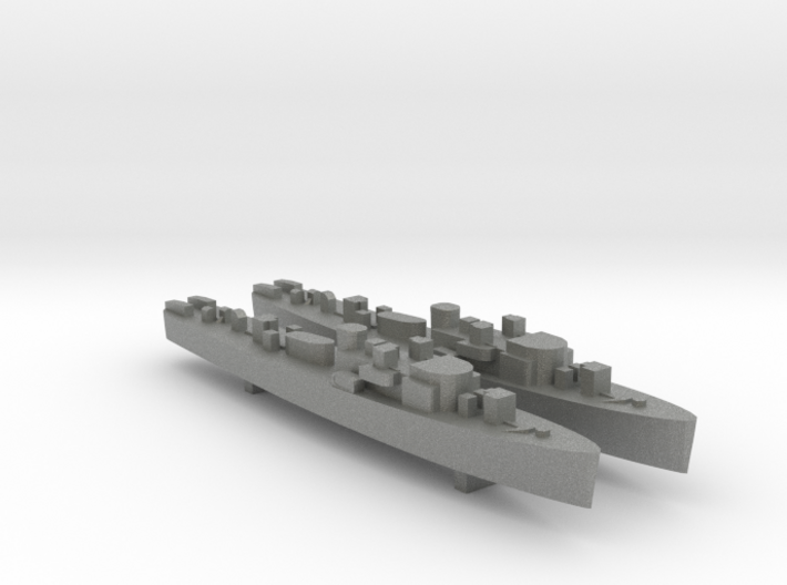 2pk US PC-461 class submarine chaser 1:1250 WW2 3d printed