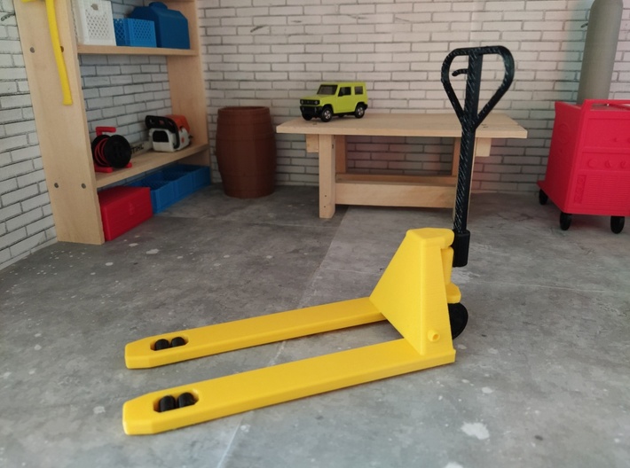 Pallet jack 1/10 3d printed