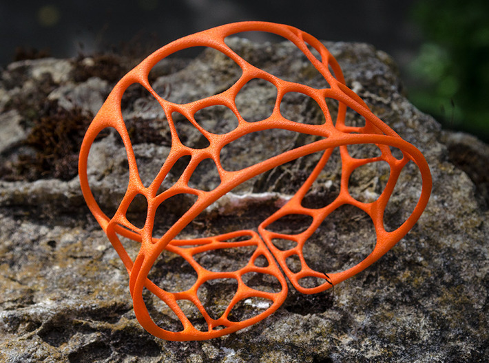 Bracelet Voronoi II 3d printed