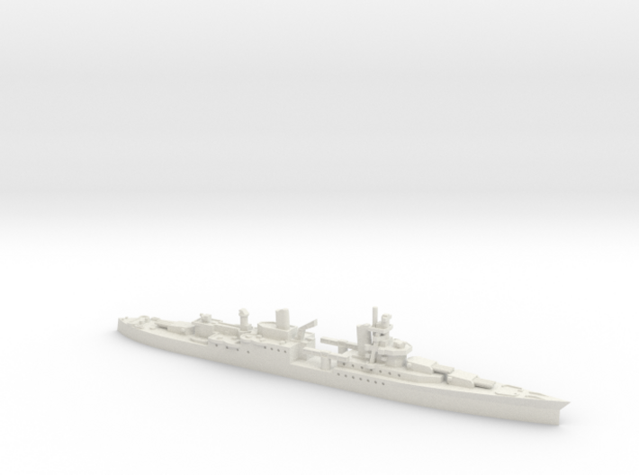 USS Portland 1/1250 3d printed