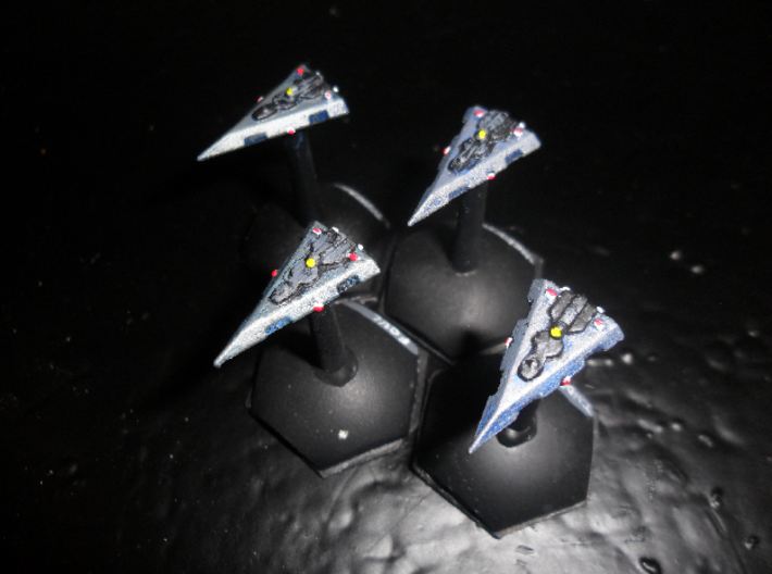 GDH:D102 Delta Series Frigate (4) 3d printed Painted model