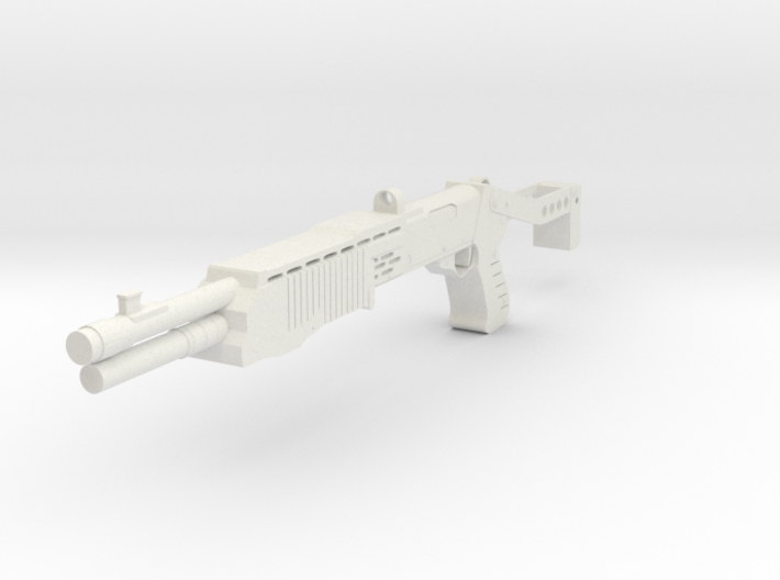 SPAS 12 Shotgun - 3.75 Inch Scale 3d printed