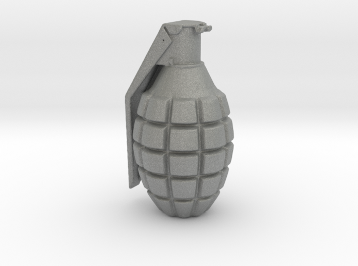 1/3rd Scale Pineapple Hand Grenade 3d printed
