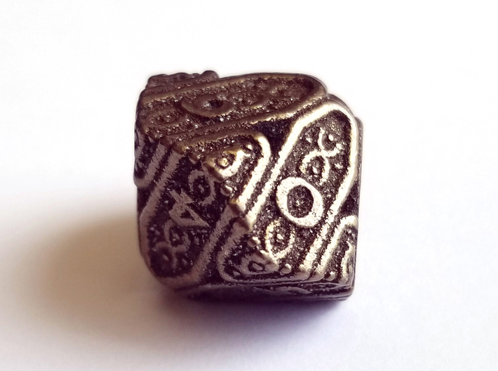 D10 Balanced - Celtic Cross 3d printed