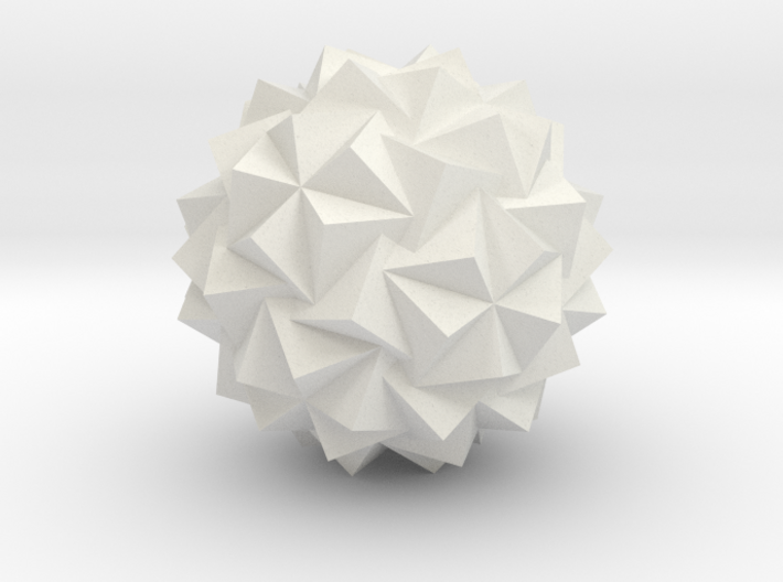 07. Great Hexagonal Hexecontahedron - 1 In 3d printed