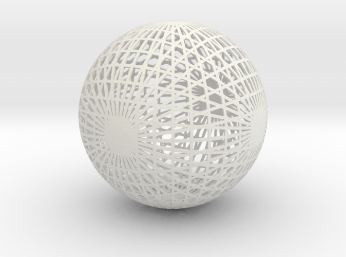 Wire Sphere 3d printed