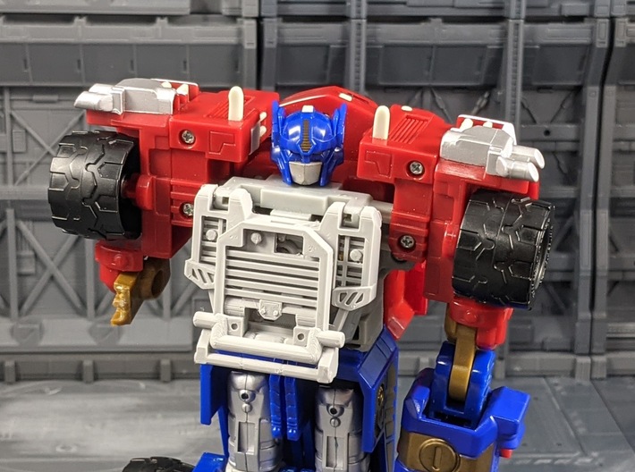 TF Armada Prime Chest Grille 3d printed Robot Mode