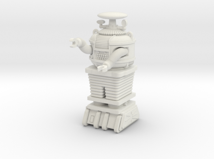 X97-B9-D5 2 INCH TALL 1:35th Scale Robot 3d printed