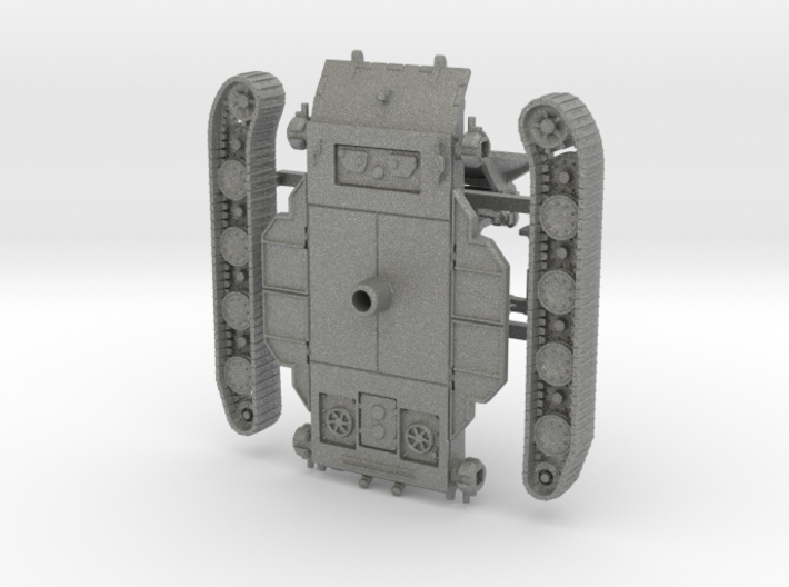 1/144 WWII German Fuse 62 radar on E-100 chassis 3d printed