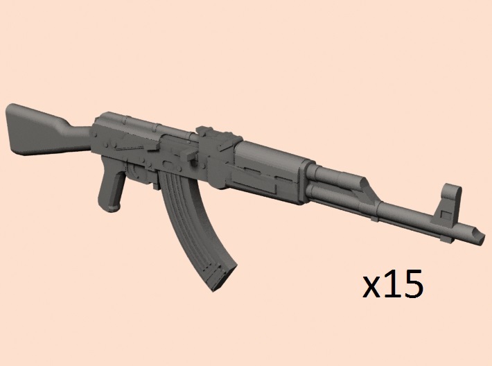 1/24 AKM x15 3d printed