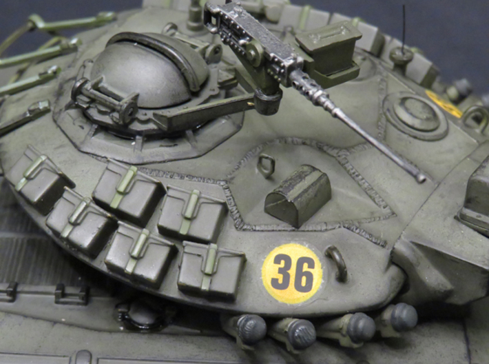 1/35th scale M551 Sheridan turret details  3d printed 