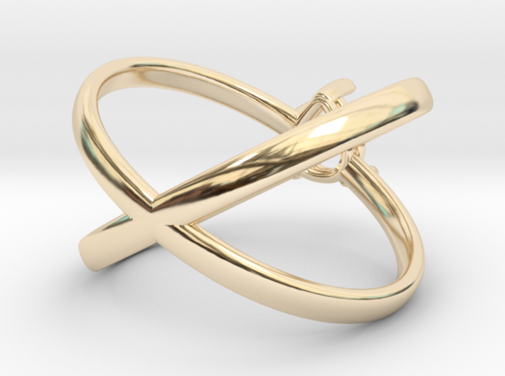 Aquarius Ring 3d printed