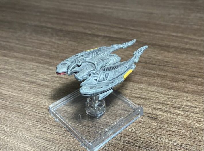 Son'a Command Ship 1/7000 Attack Wing 3d printed Smooth Fine Detail Plastic, picture by Chrisnuke.