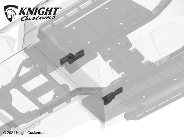 KCKR1018 Knightrunner Trailing arm mount 3d printed