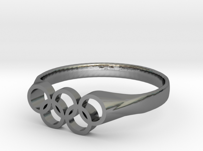 Tom Daley's Ring - Precious Metal 3d printed