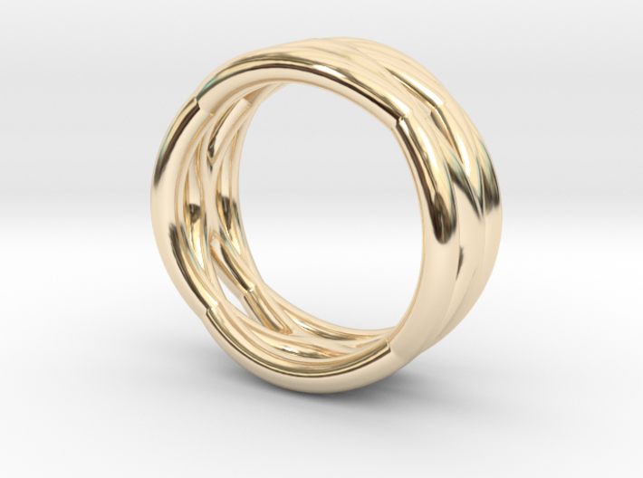 Braid Ring 3 3d printed