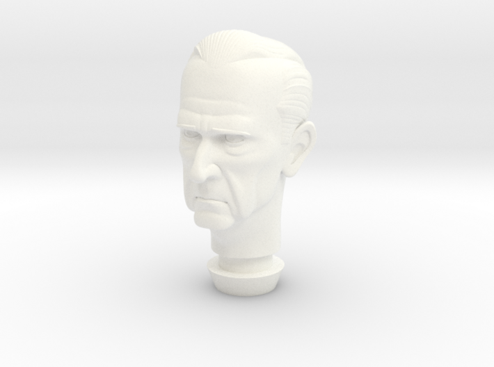 1:9 Scale 1966 Commissioner Grodon Head 3d printed 