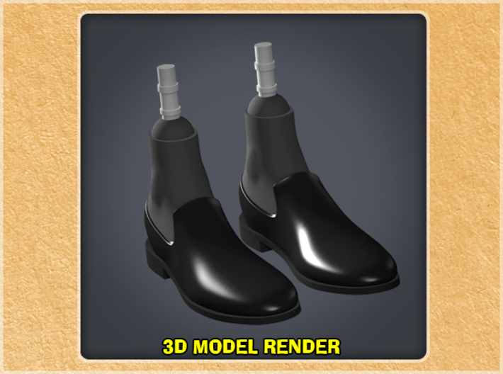 1:9 Scale Loafers 3d printed
