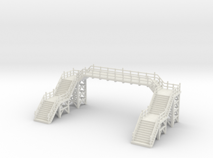 Overhead Footbridge for Platforms 1:220 / 1:160 3d printed
