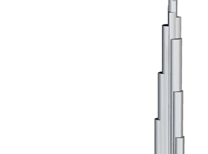 1:5000 Miniature Burj Khalifa Tower - Dubai 3d printed